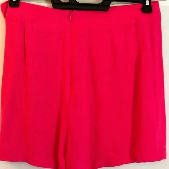 Love Tree NWT! Hot Pink Skort Size Large Lace Up - Picture 6 of 9